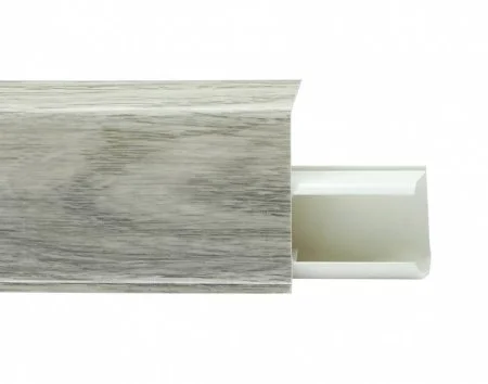 Пластиковый плинтус Royce №549 Дуб Альба (55х23х2200мм) в Воронеже