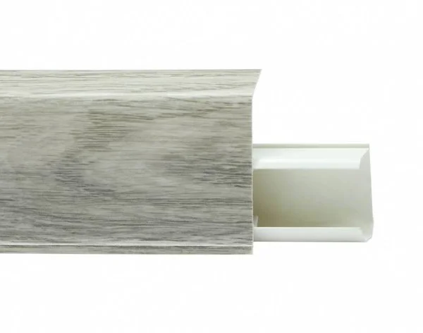 Пластиковый плинтус Royce №549 Дуб Альба (55х23х2200мм) в Воронеже