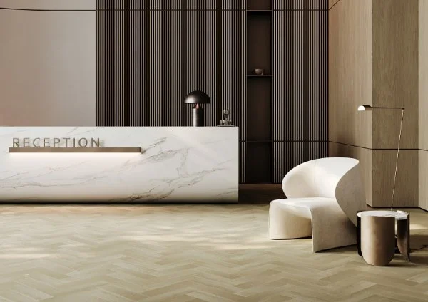 Кварц-виниловая плитка Fargo Herringbone 44-653-41 Дуб Атлантик в Воронеже