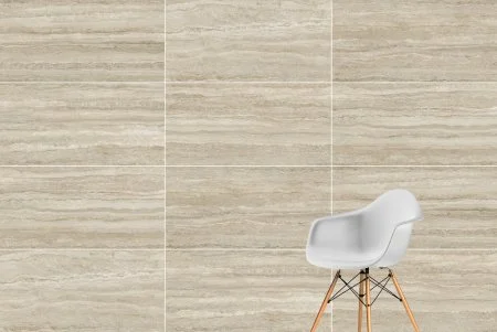 Керамогранит Vitra CityStone Травертин Линейный 60х120 (Натуральная и Реттифицированная) в Воронеже