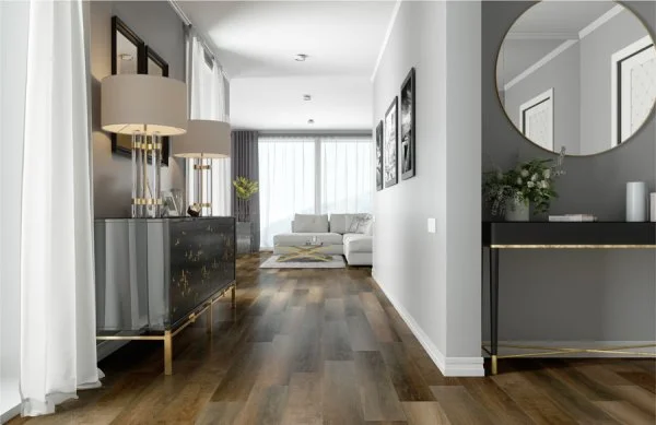 Кварц-виниловая плитка Refloor Fargo Comfort 61W921 Дуб Прага (Градиент) в Воронеже