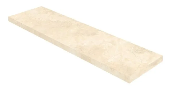 Керамогранит Coliseum Аурелия Уайт Ступень угловая правая (Натуральный, 33х120) в Воронеже