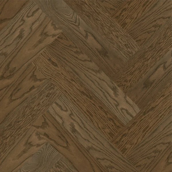 Паркетная доска Quartz Parquet Английская Ёлка Дуб Брауни 33-413 в Воронеже