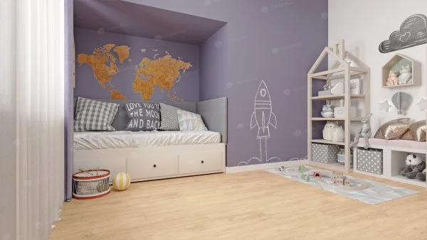 Каменно-полимерная плитка Alpine Floor Classic Light Дуб Ваниль Селект ECO 106-33 MC 3.5мм, 34 класс в Воронеже