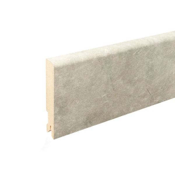 Плинтус MDF Bonkeel 24066 Бетон Лофт Светлый (80х16х2400 мм) в Воронеже