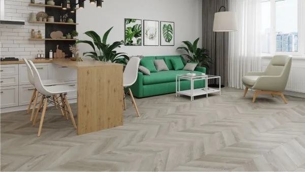 Кварц-виниловая плитка Alpine Floor Chevron Дуб Фантазия ECO 20-1 (2,5 мм. 43 класс) в Воронеже