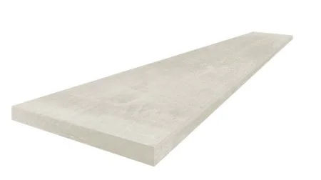 Керамогранит Coliseum Экспо Уайт Ступень угловая левая (Натуральный, 33х60) в Воронеже