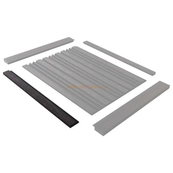 Финишный молдинг LF124A BR395K правый декорированный (42х12х2700мм) в Воронеже