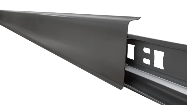 Плинтус пластиковый Arbiton INDO70 220 Чёрный матовый 2.5 м в Воронеже