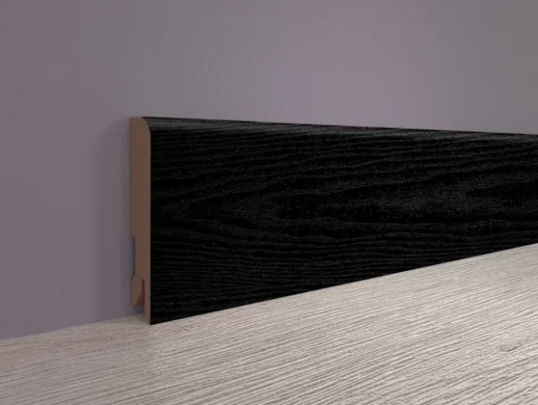 Плинтус MDF Bonkeel 24033 Чёрное Дерево (80х16х2400 мм) в Воронеже