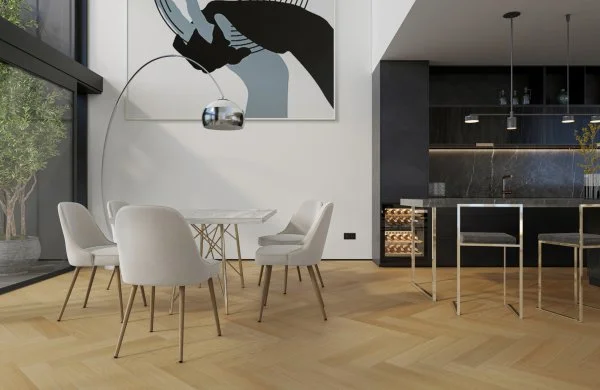 Паркетная доска Quartz Parquet Английская Ёлка Дуб Тоскана 33-407 в Воронеже