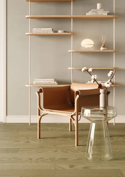 Паркетная доска Quartz Parquet Классик 5 мм Дуб Флэт Уайт 1258-55 в Воронеже