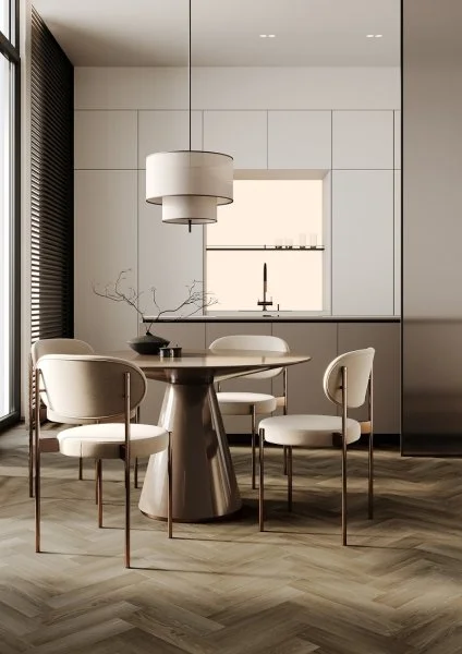 Кварц-виниловая плитка Fargo Herringbone 44-4105-12 Дуб Ванкувер (Градиент) в Воронеже