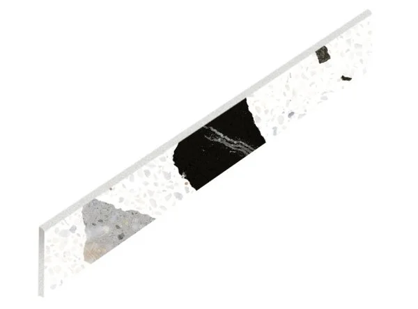 Керамогранит Coliseum Палладио Уайт Плинтус (Натуральный, 7,2х60) в Воронеже