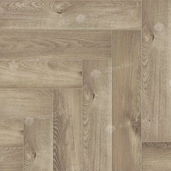 Кварц-виниловая плитка Alpine Floor Parquet Дуб Натуральный Отбеленный ЕСО 16-5 2.5 мм. 43 класс в Воронеже