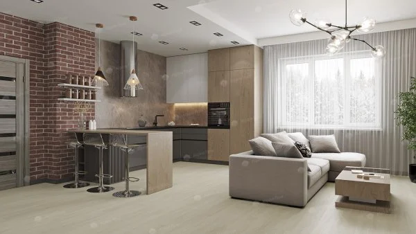 Каменно-полимерная плитка Alpine Floor Solo Ленто ECO 14-5, 3,5 мм 34 класс в Воронеже