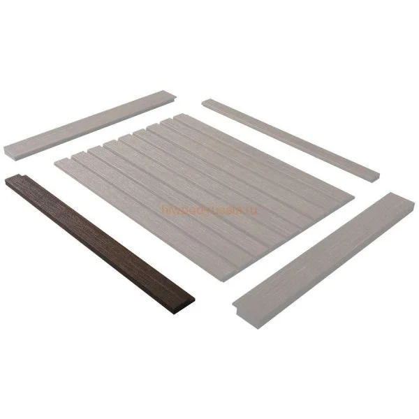 Финишный молдинг LF124A BR396 правый декорированный (42х12х2700мм) в Воронеже