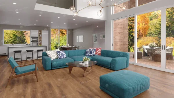 Кварц-виниловая плитка Alpine Floor Premium XL Дуб Насыщенный ЕСО 7-7, 8 мм. 43 класс в Воронеже