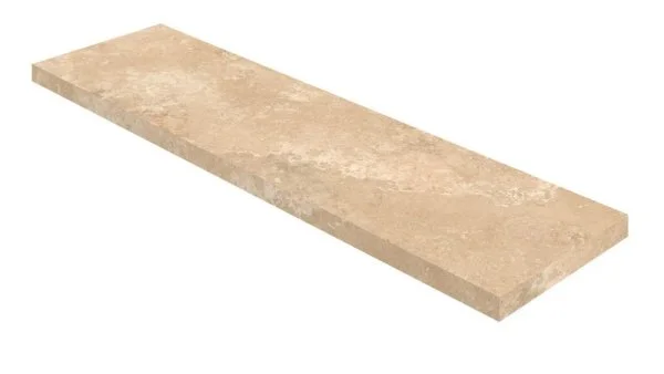 Керамогранит Coliseum Аурелия Беж Ступень угловая правая (Натуральный, 33х120) в Воронеже