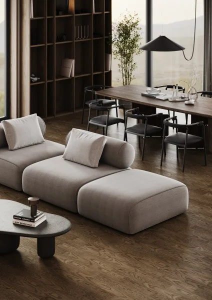 Паркетная доска Quartz Parquet Штучный паркет Дуб Брауни 44-413 в Воронеже