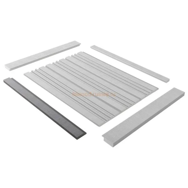 Финишный молдинг LF124A S339S правый декорированный (42х12х2700мм) в Воронеже