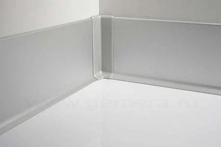 Угол внутренний для плинтуса Fezard ALP-80 (Алюм) в Воронеже