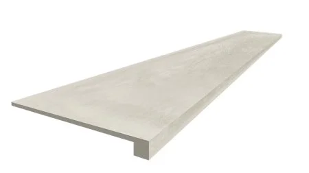 Керамогранит Coliseum Экспо Уайт Ступень фронтальная (Натуральный, 33х60) в Воронеже