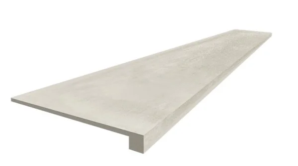 Керамогранит Coliseum Экспо Уайт Ступень фронтальная (Натуральный, 33х60) в Воронеже