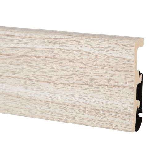 Плинтус полиуретановый Arbiton INTEGRA 06 Ясень Аляска 2,4 м в #REGION_NAME_DECLINE_PP#