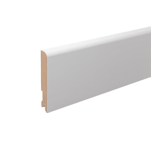 Плинтус MDF Bonkeel 24016 Белый (100х16х2400 мм) в #REGION_NAME_DECLINE_PP#
