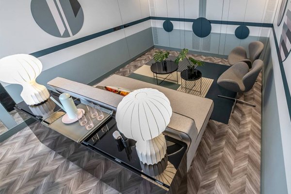 Пробковое покрытие CorkStyle Chevron Silver в #REGION_NAME_DECLINE_PP#