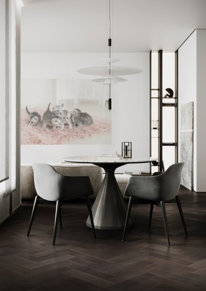 Паркетная доска Quartz Parquet Штучный паркет Дуб Смоляной 44-1258-01 в #REGION_NAME_DECLINE_PP#